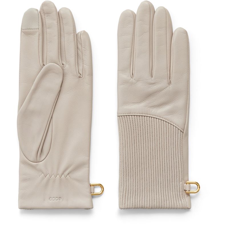 ecco handschuhe mit plissee